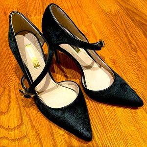 Louise et Cie calf hair heels